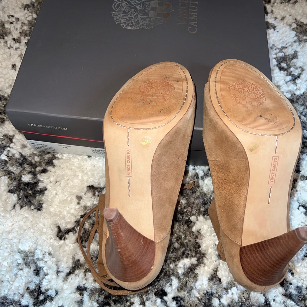 Vince Camuto Peeptoe Bootie Heals - image 4